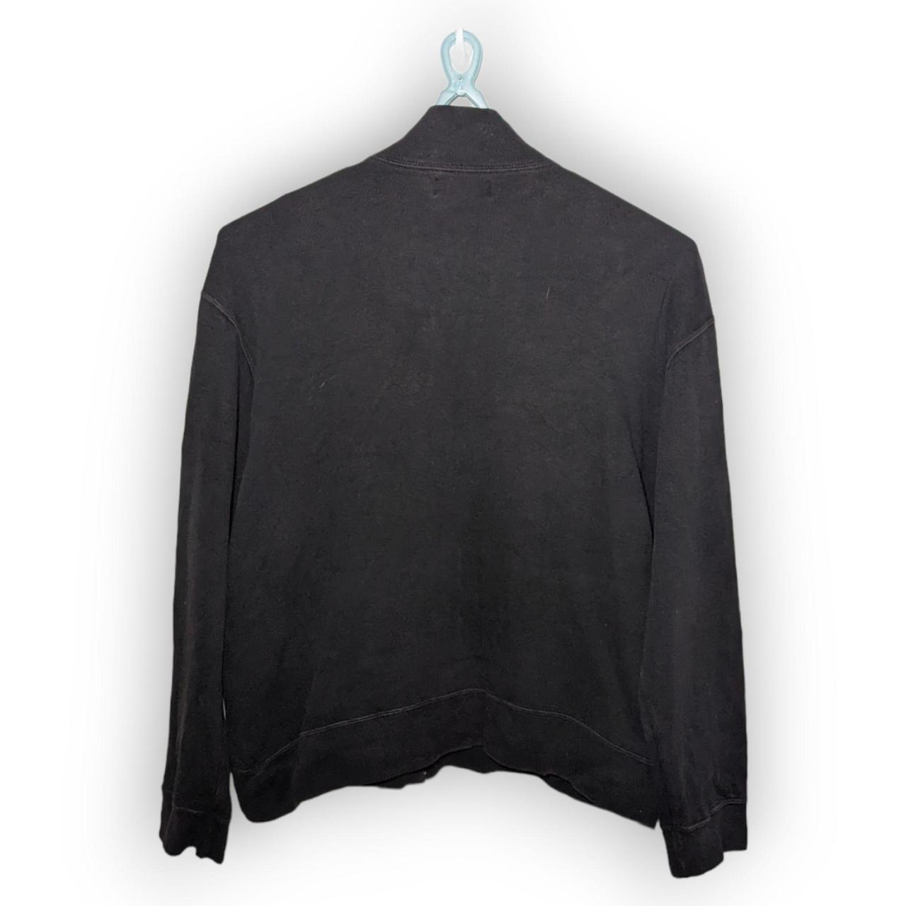 Polo Ralph Lauren Men's Full Zip Black Jumper... Depop