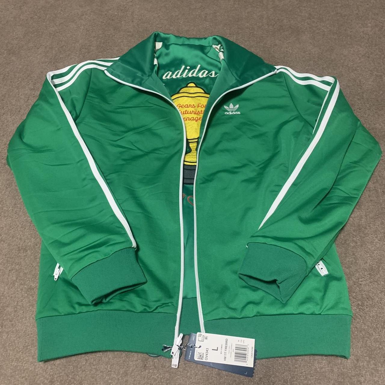 Adidas x Human Made Reversible Firebird Jacket Size: | Depop