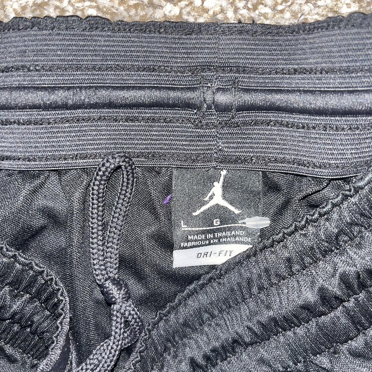 Black Jordan shorts basketball - Depop