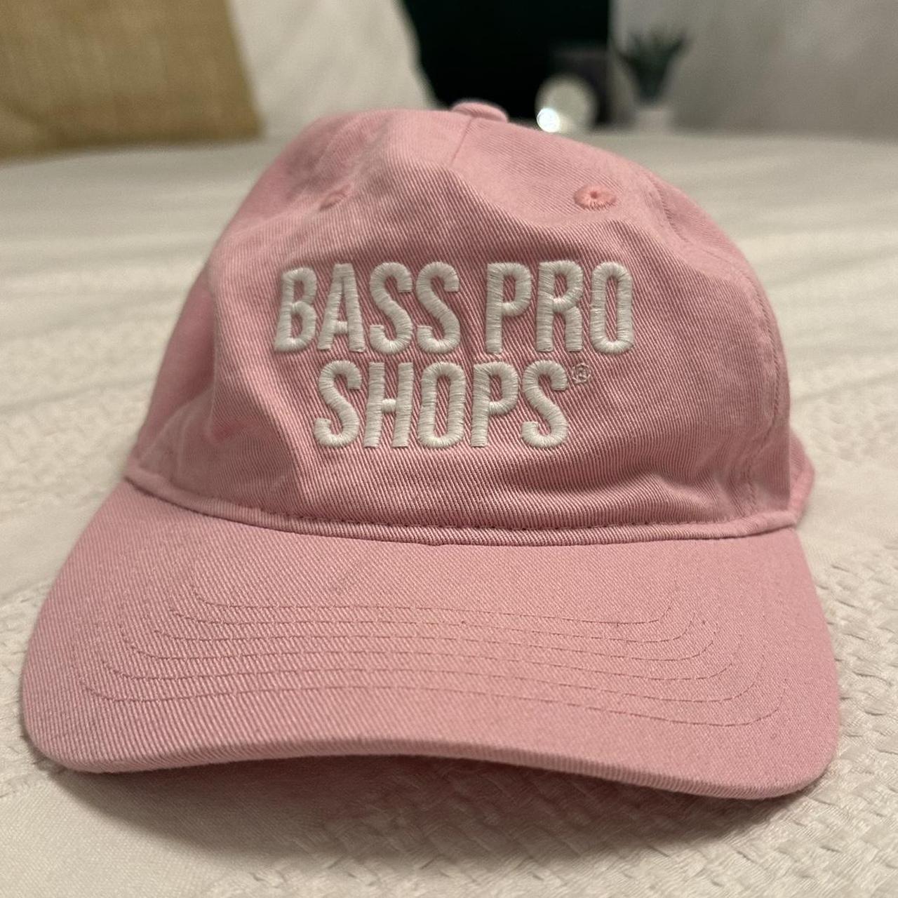 Pink Bass Pro Hat!! Super cute, I just do not wear - Depop