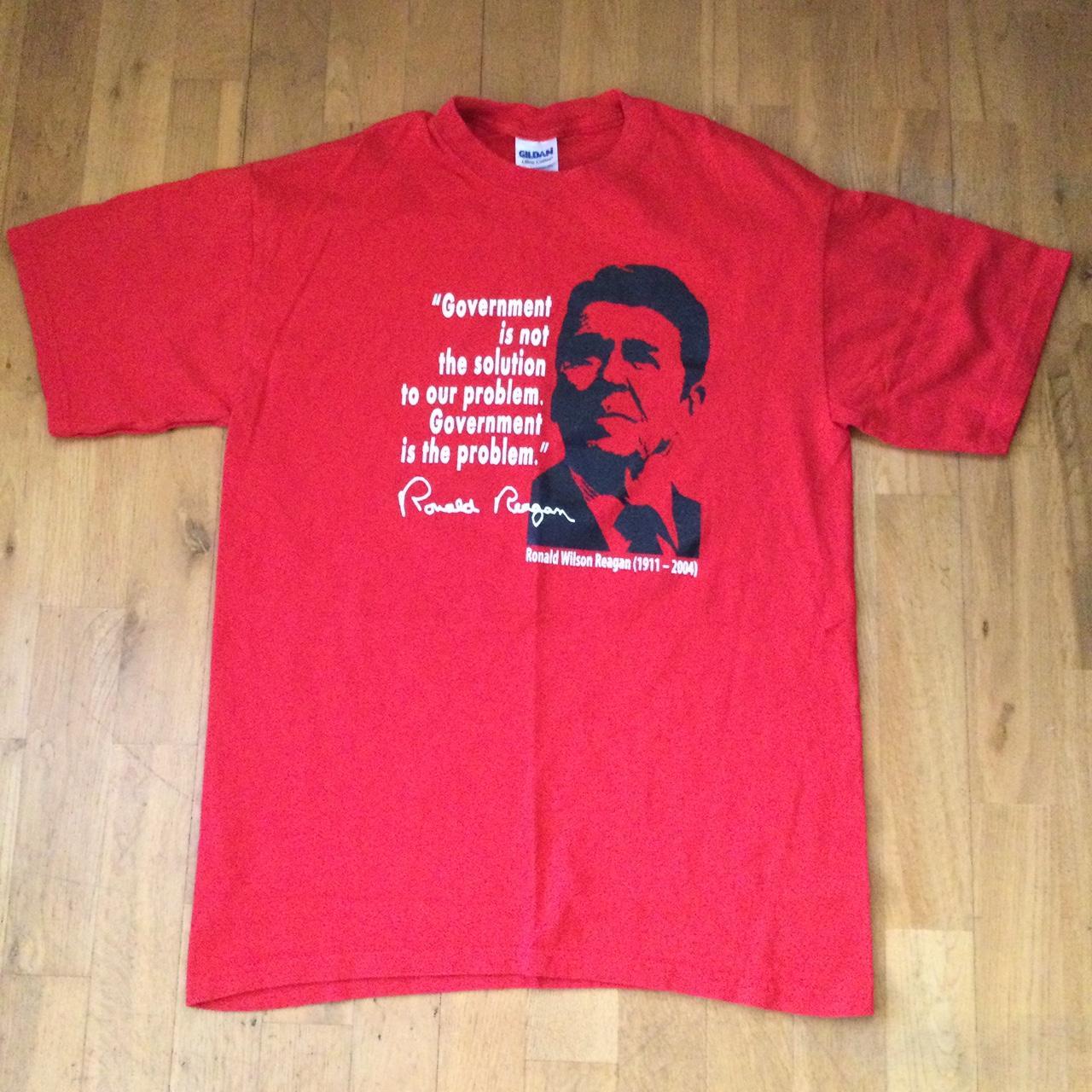 2004 Vintage Ronald Reagan Shirt M - In Memoriam...