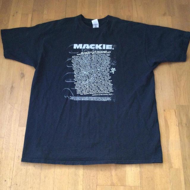 2000 Vintage Mackie Audio Shirt 2XL - Garbage |Korn... - Depop