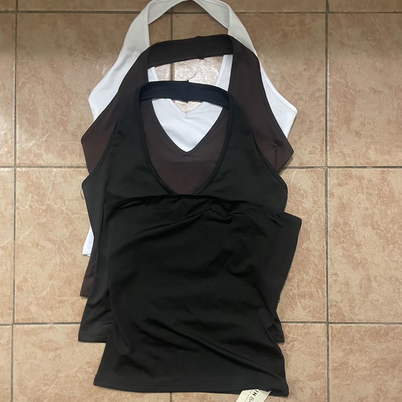 Lululemon Black Built in Bra Halter Sleeveless Atheletic Tank