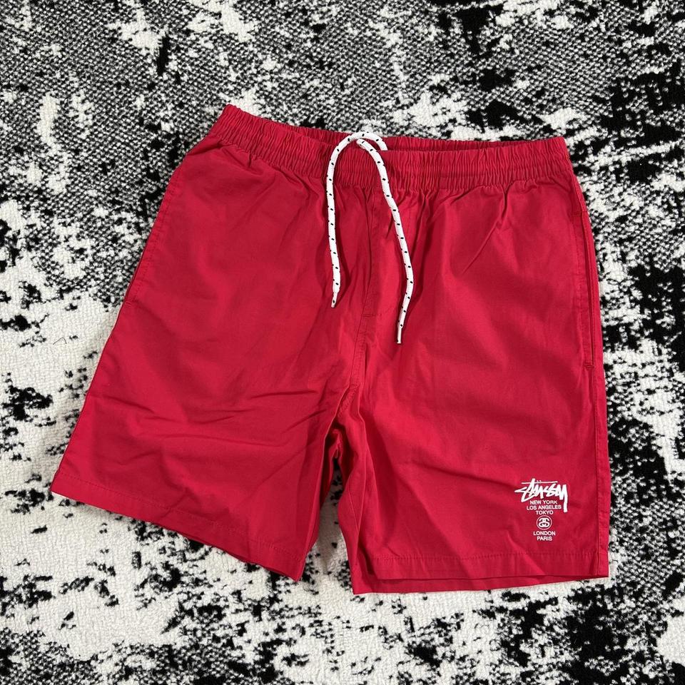 Stussy 2024 red shorts