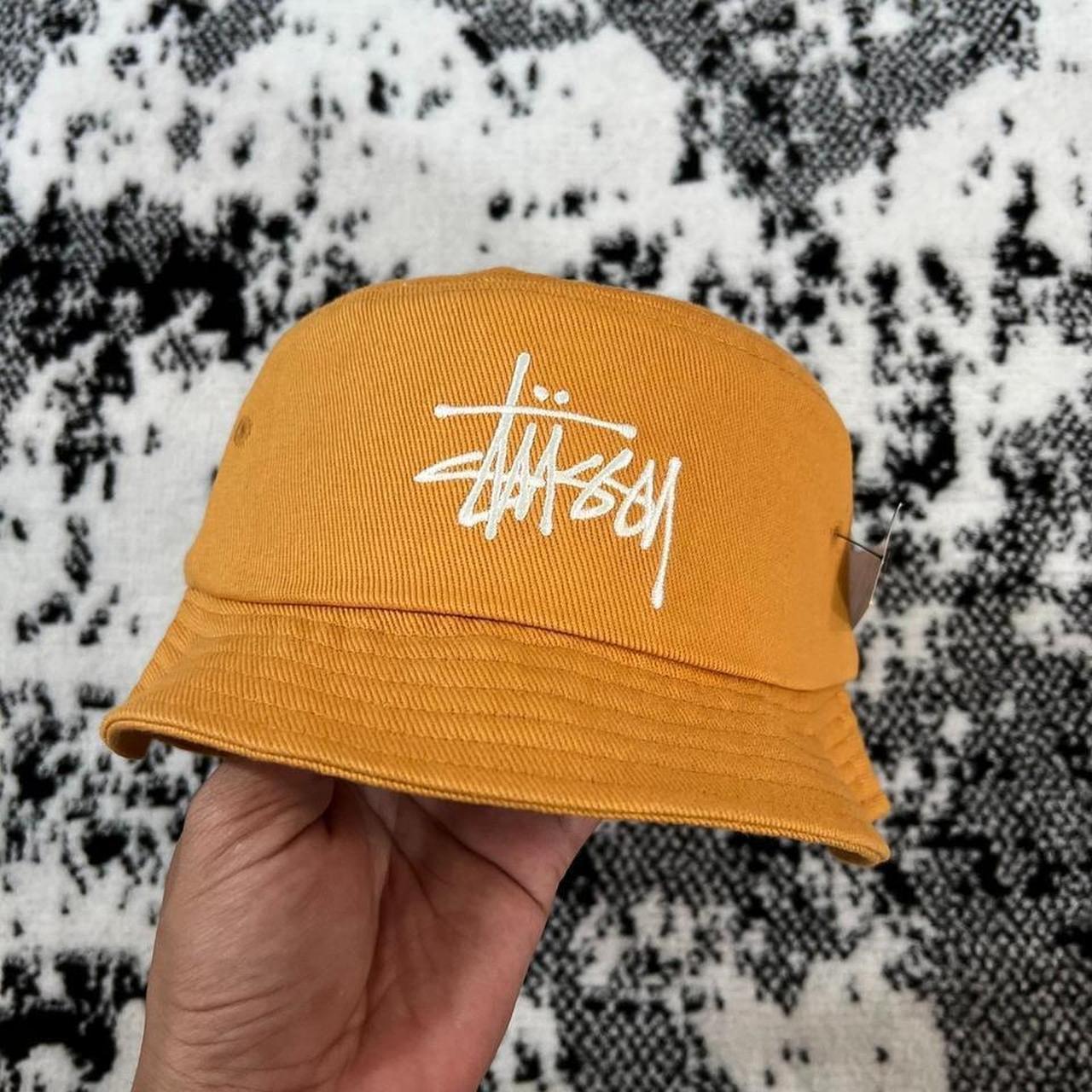 Stussy bucket best sale hat orange