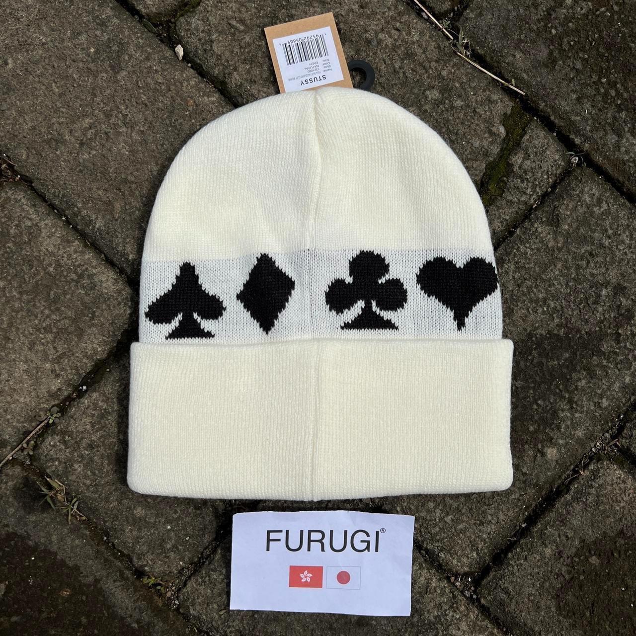 RARE STUSSY BEANIE HAT - NATURAL HARD TO FIND IN - Depop