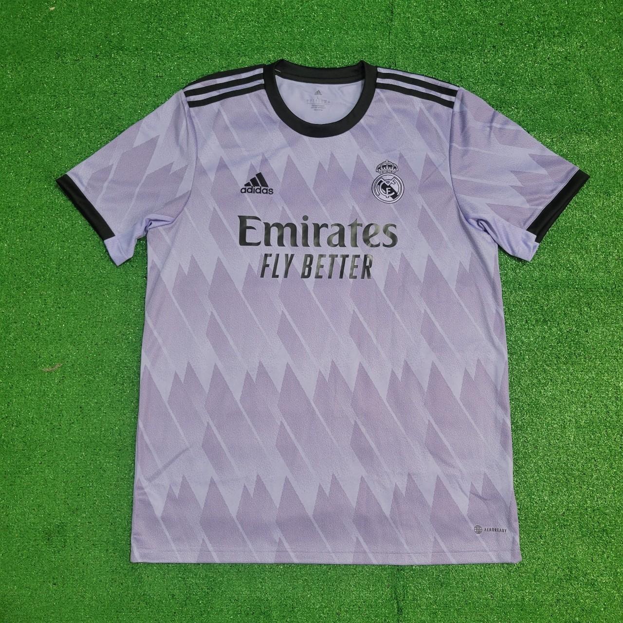 2022/23 Real Madrid Away Jersey #9 BENZEMA 2XL Adidas UCL Long