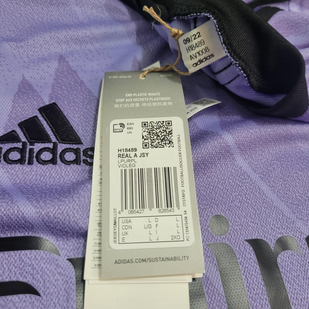Adidas Sportswear - Maillot de Foot Real Madrid H18489 Violet 