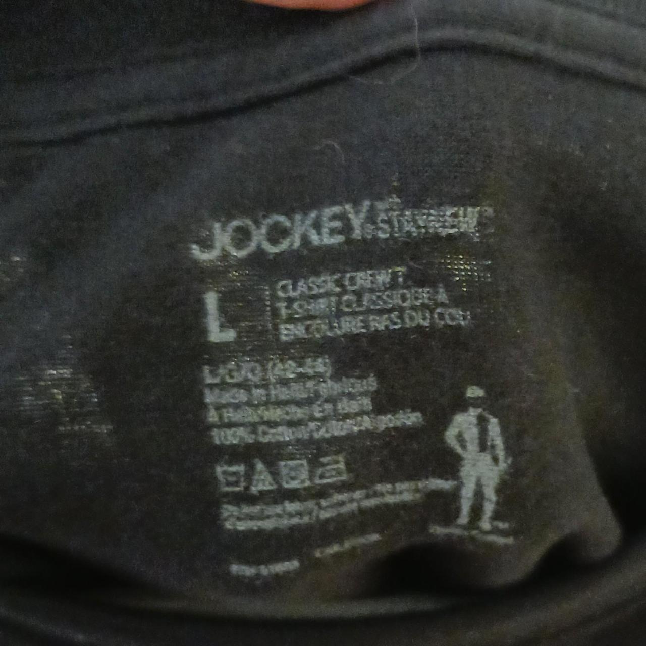 Jockey Men's Black T-shirt (2)