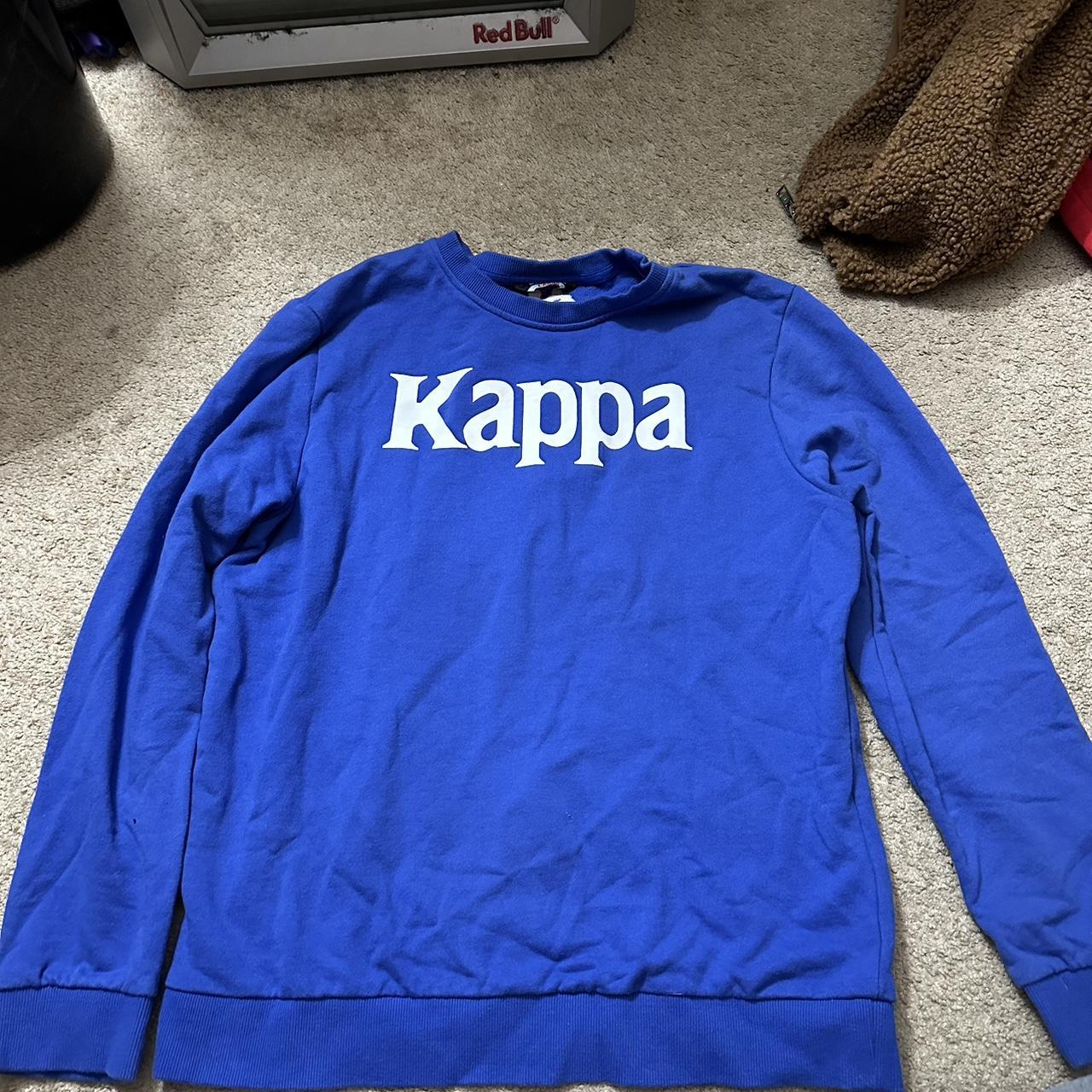 Kappa Blue sweater fits like a medium Depop