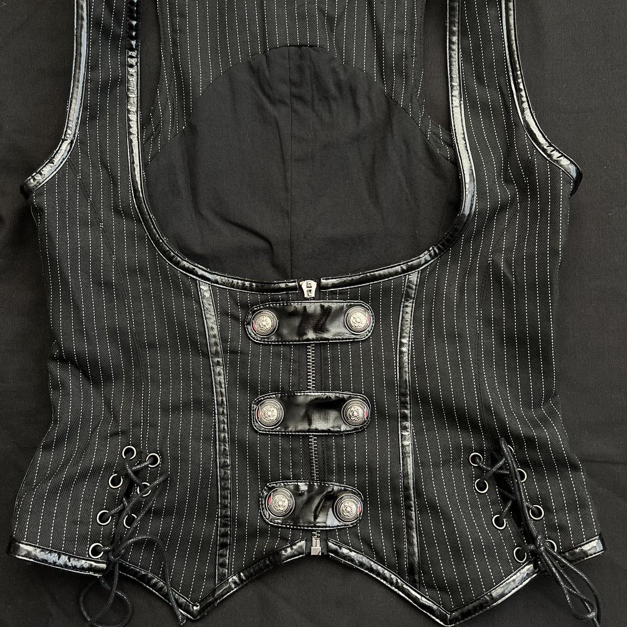 punk rave corset belt