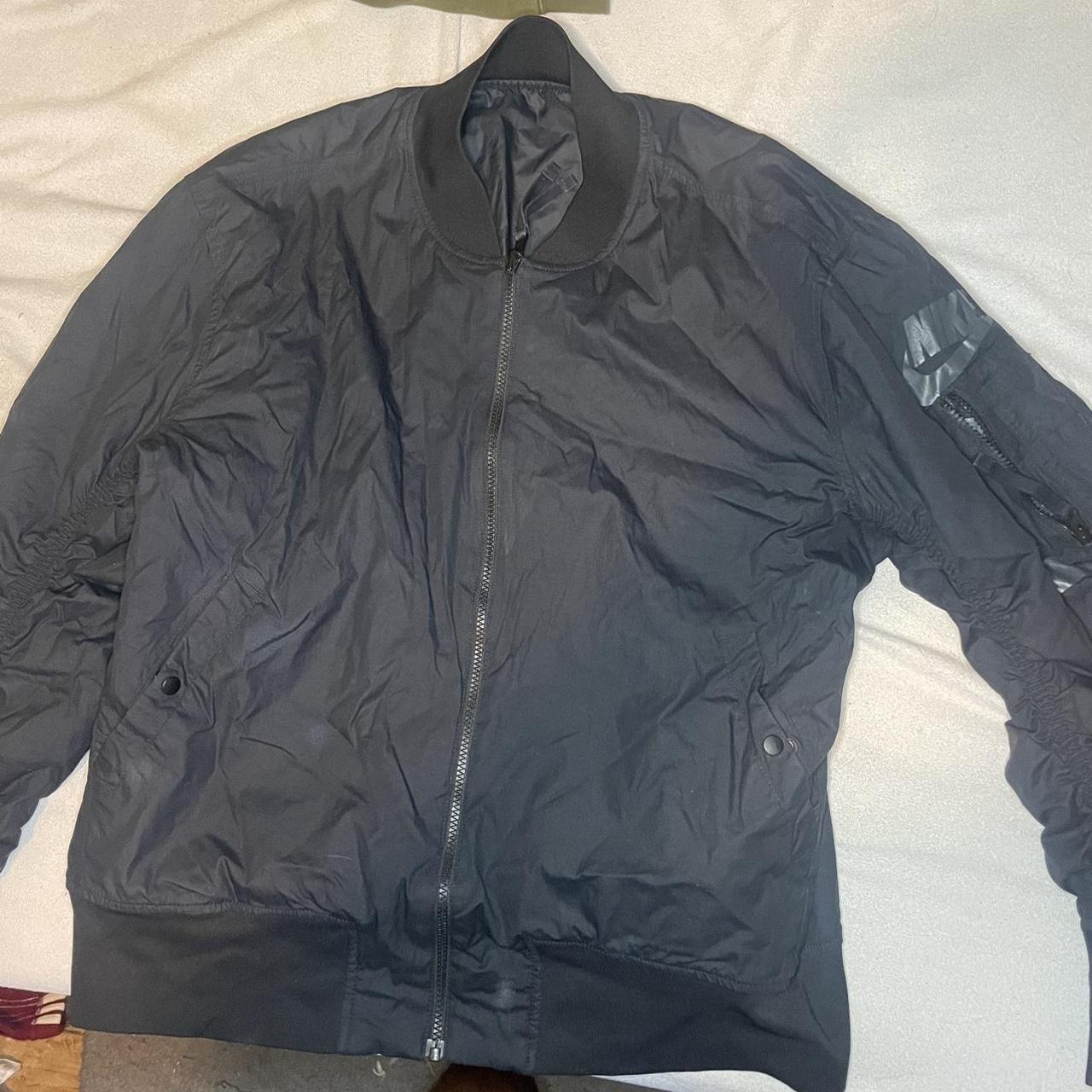 nike men's reversible bomber jacket