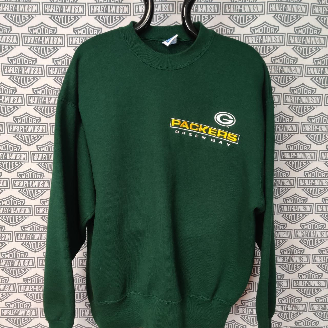 Salem Sportswear Men S Green And Yellow Sweatshirt Depop