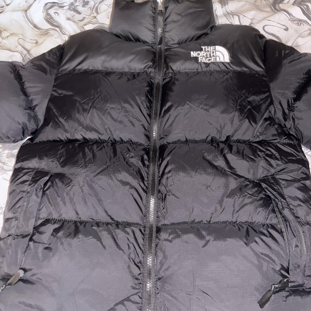 black north face puffer, brand new condition, never... - Depop