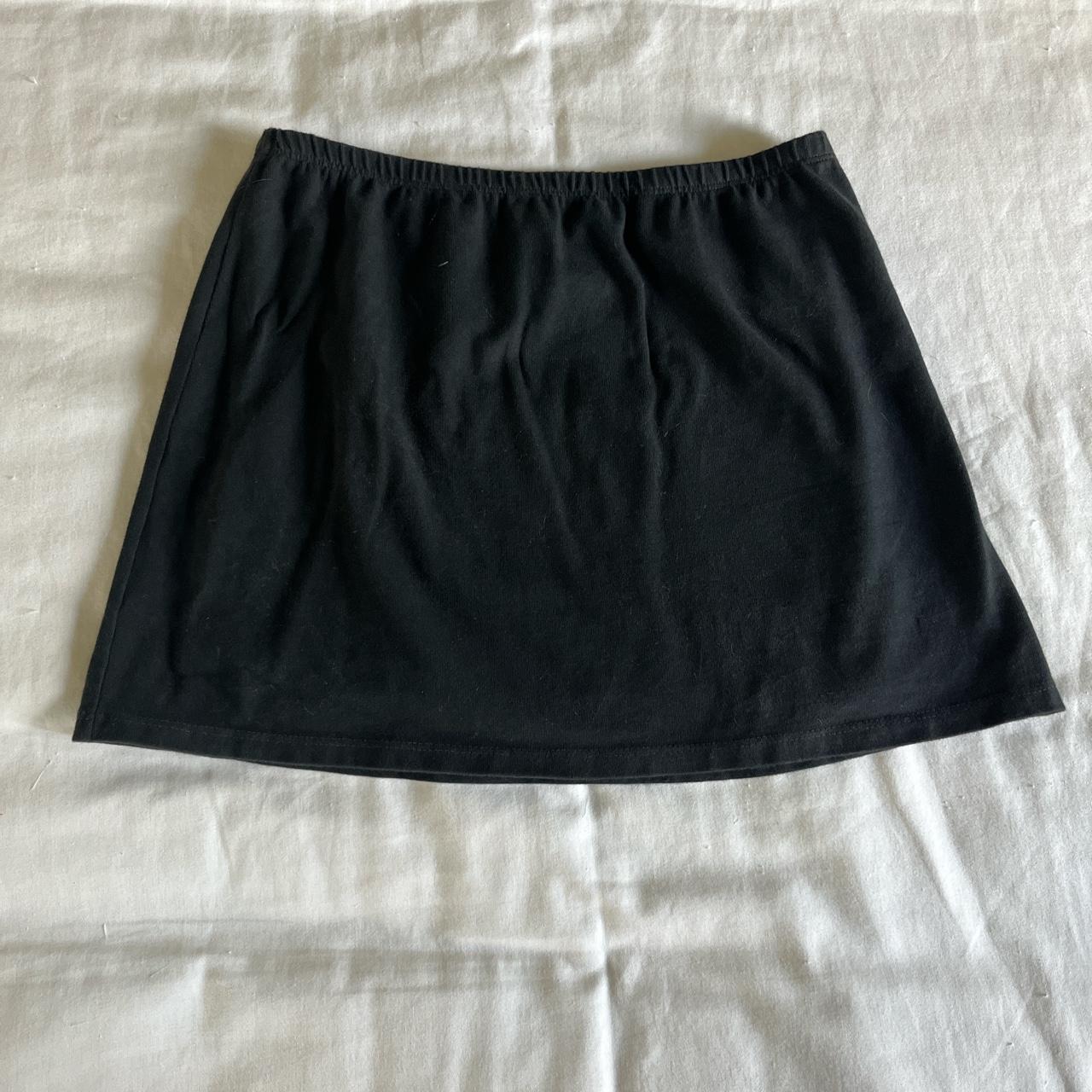 brandy melville/john galt phoebe skirt in black,... Depop