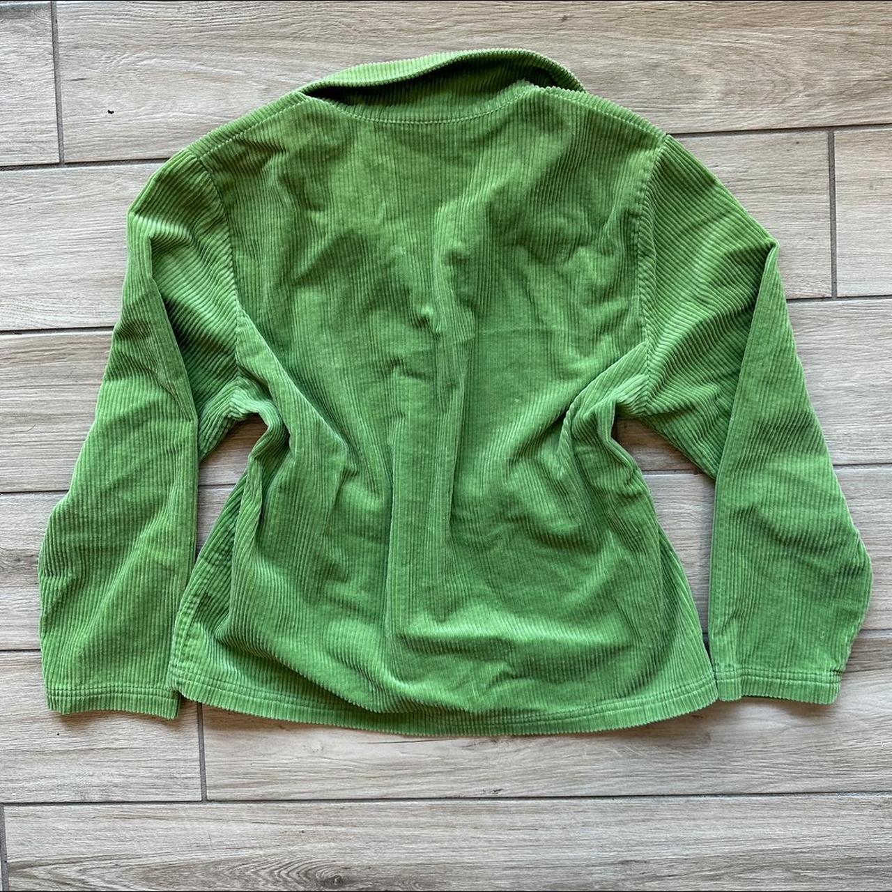 Saks Fifth Avenue Women's Green Jacket | Depop