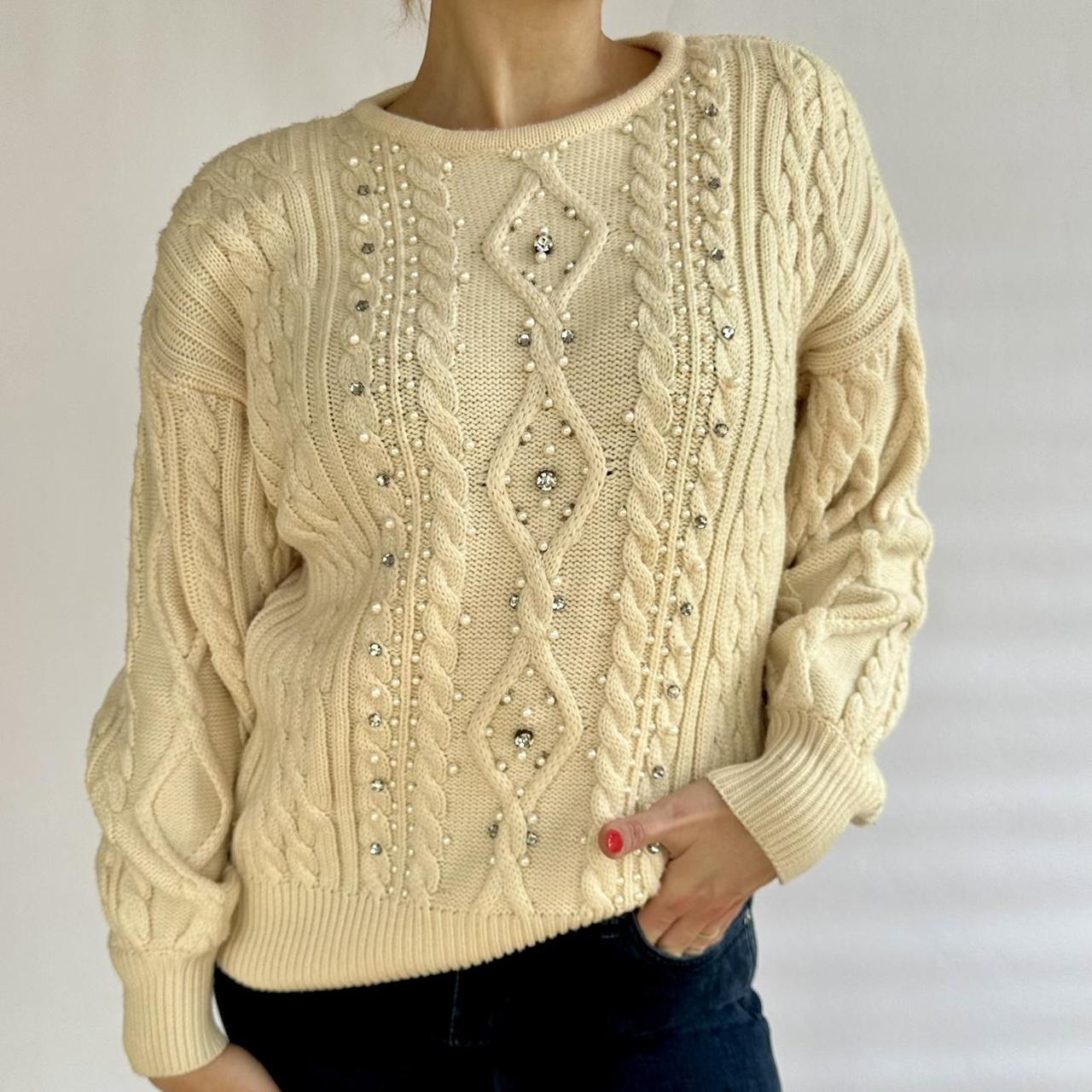 Vintage discount white jumper