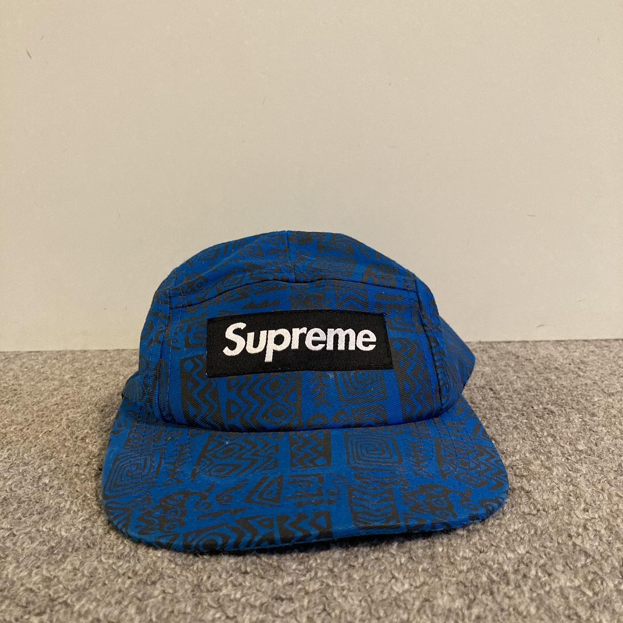 blue supreme hat