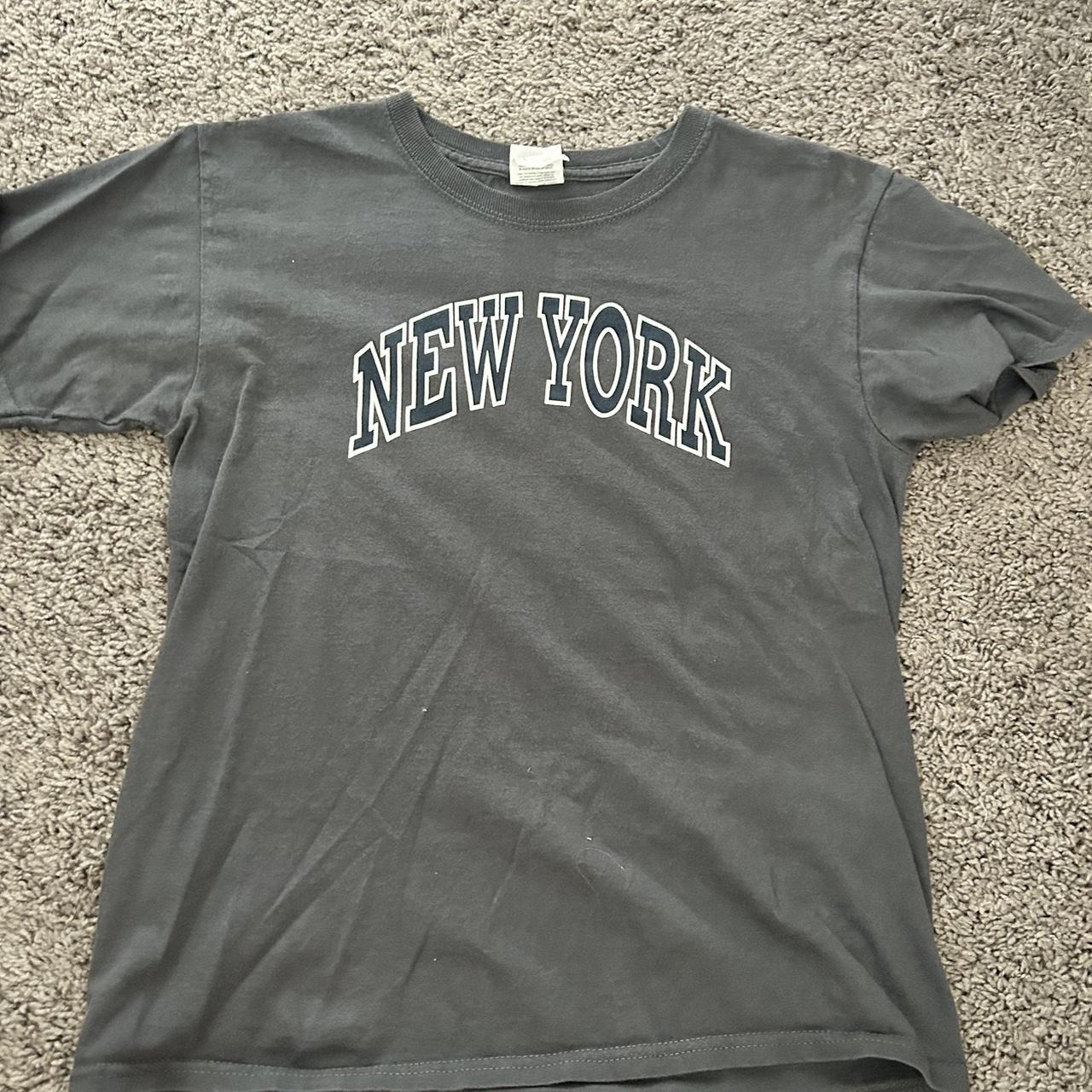 Fruit of the Loom Women's Grey T-shirt | Depop