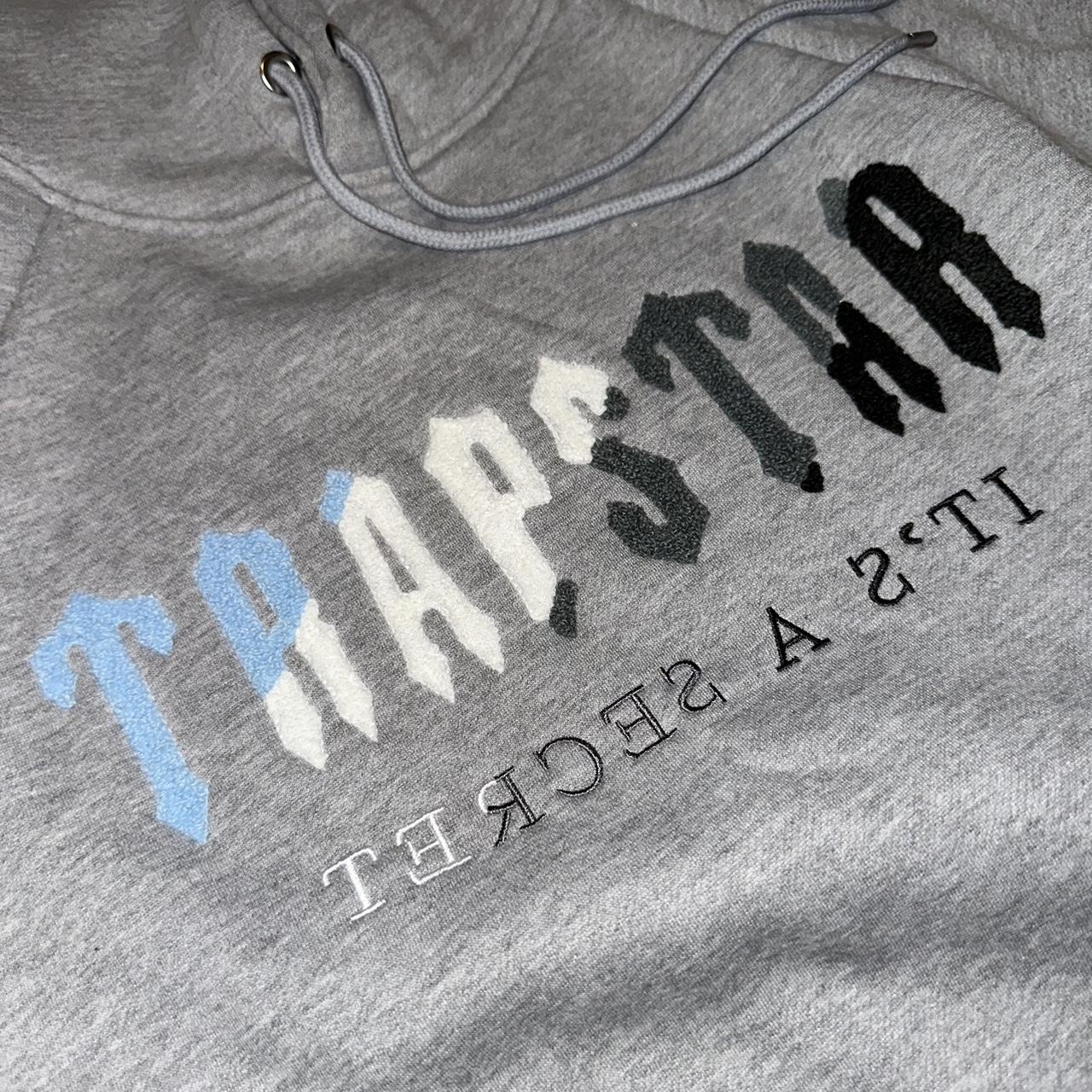 Trapstar Men's Grey Sweatshirt Depop
