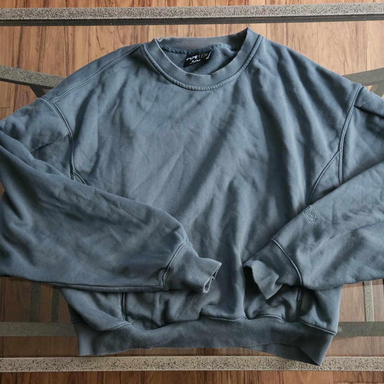 PopFlex Brunch Sweater - Teal - Depop