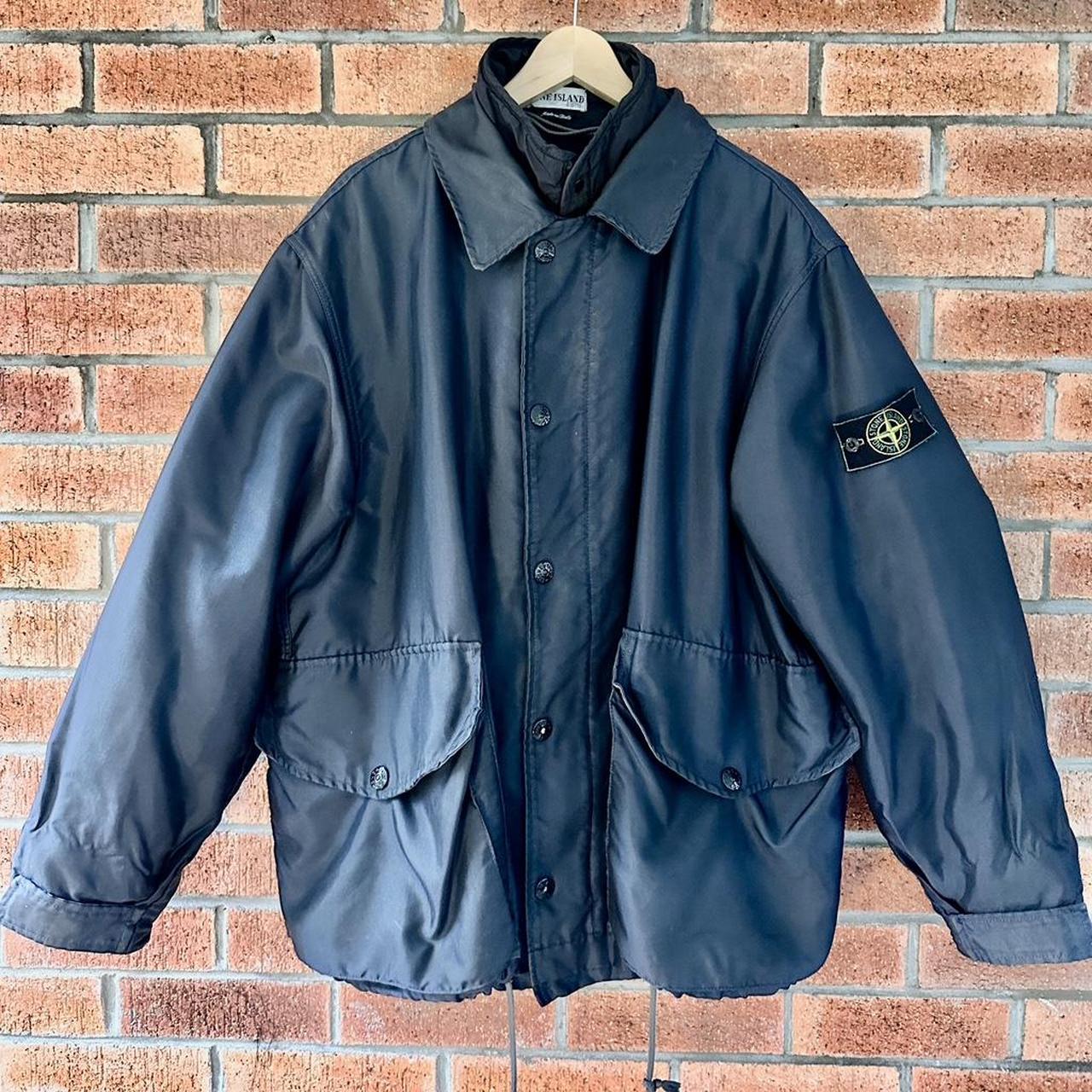 Stone island tela smerigliata XL Worn handful of | Depop