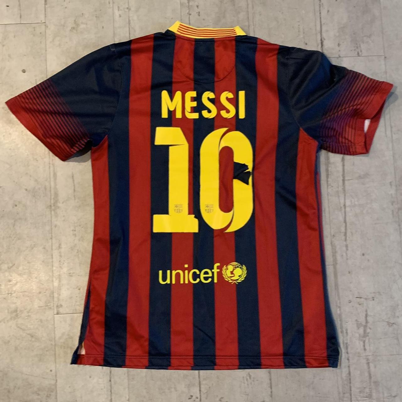 Vintage 14-15 Messi Barca Jeresy #barcelona #messi... - Depop