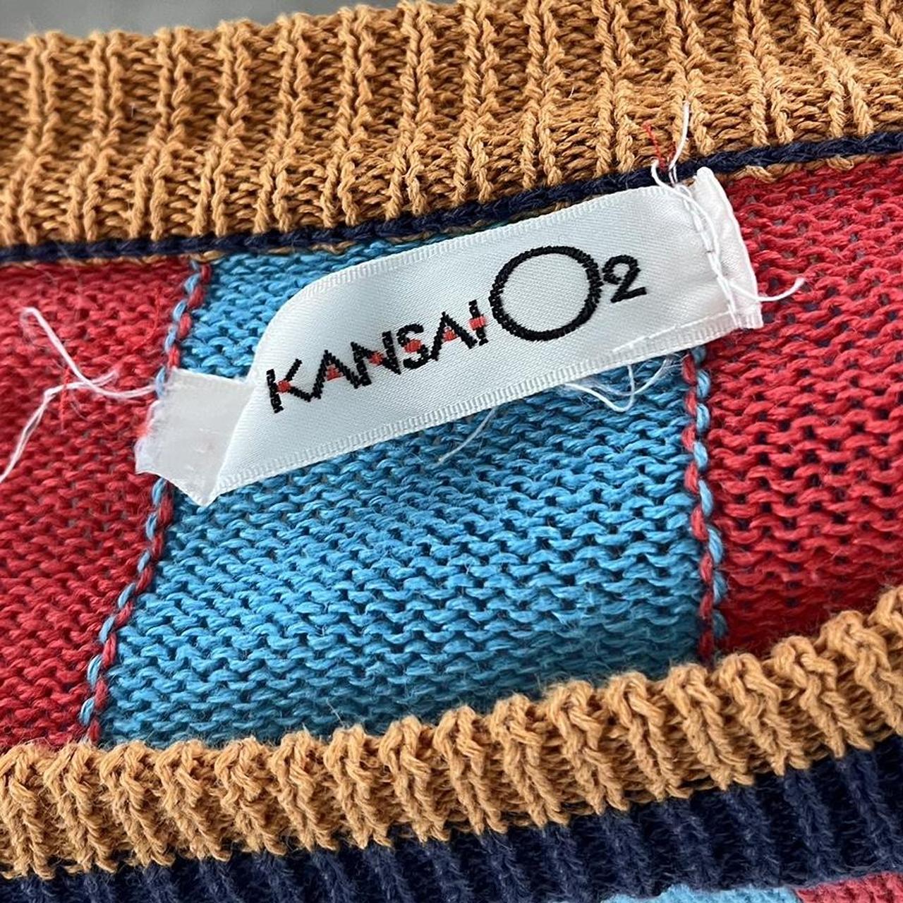 Vintage 80s Kansai Yamamoto Wool Knitted - Depop