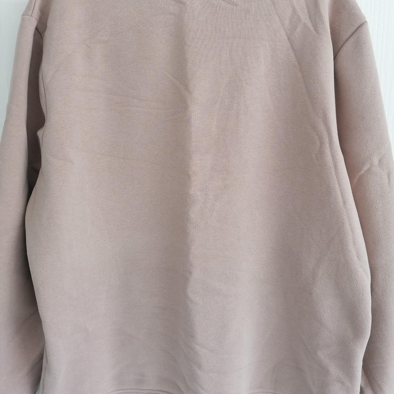 River Island beige sweatshirt. Really warm fleece... - Depop