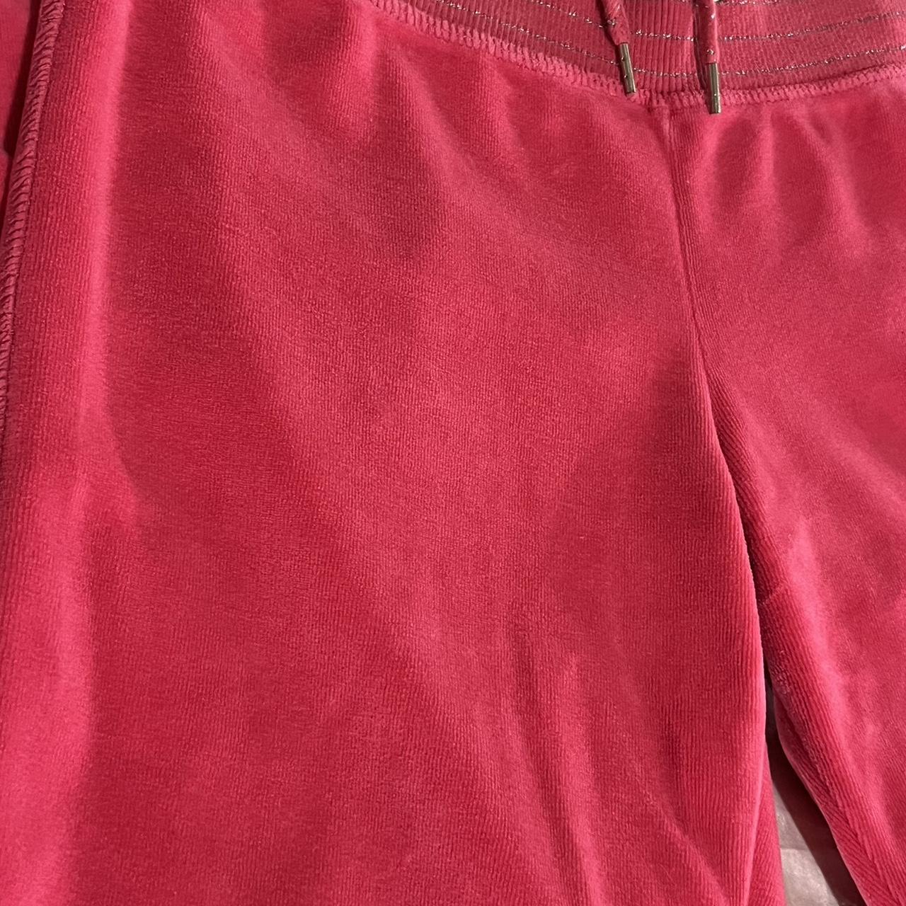 pink velour track pants ⭐️no flaws ⭐️brand:... - Depop