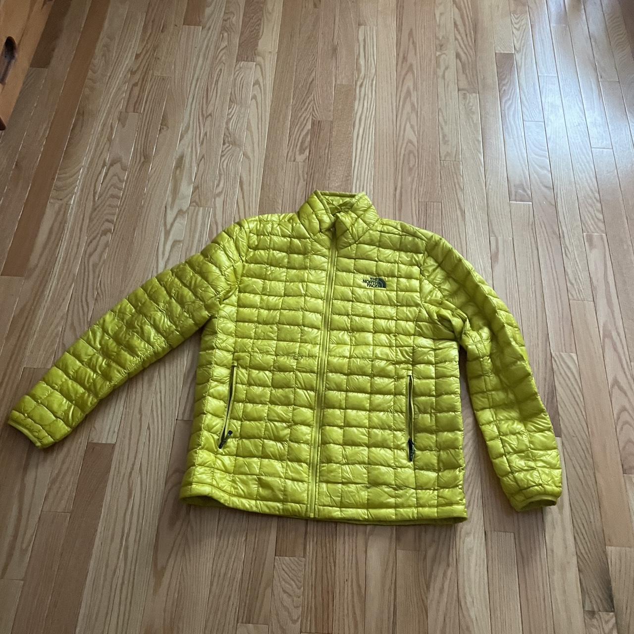 North face hot sale thermoball yellow