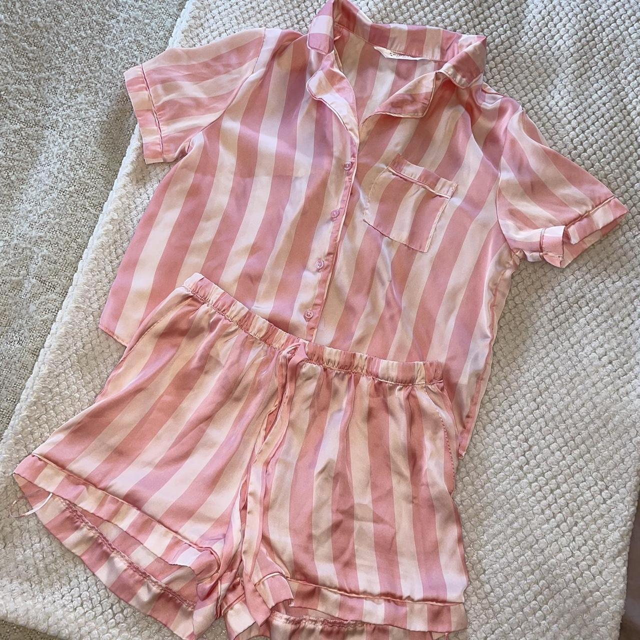 Primark Women's Pink Pajamas Depop