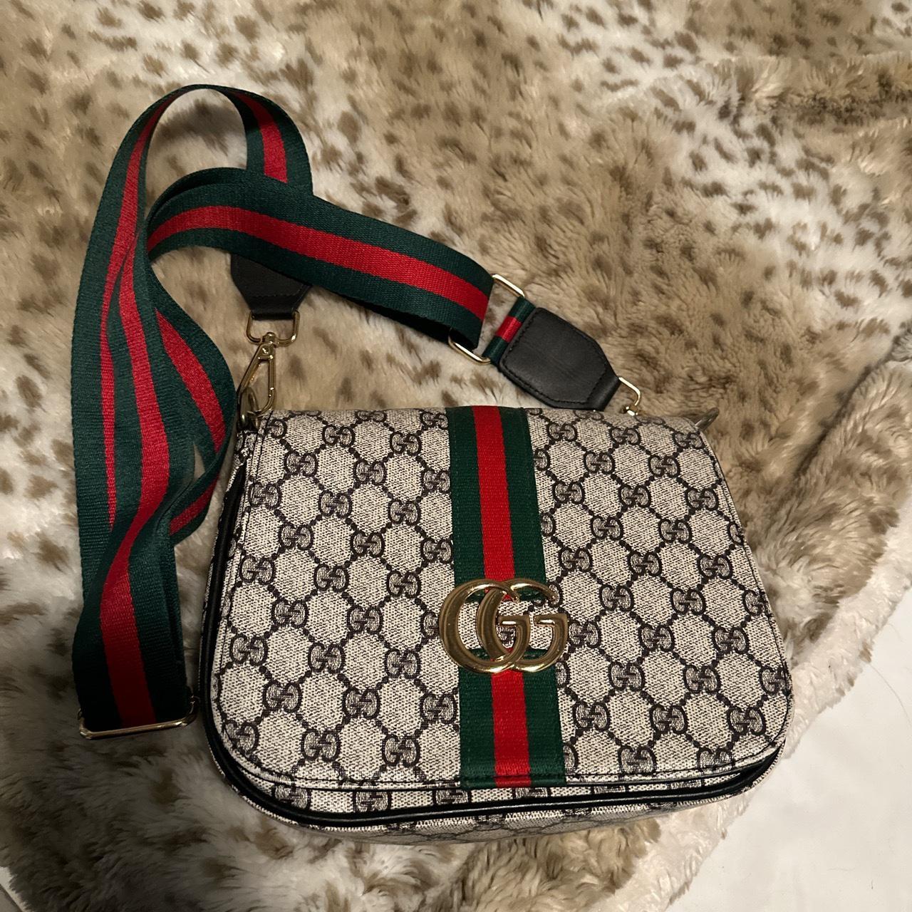 Classic Gucci Marmont mini meteleassé shoulder bag - Depop