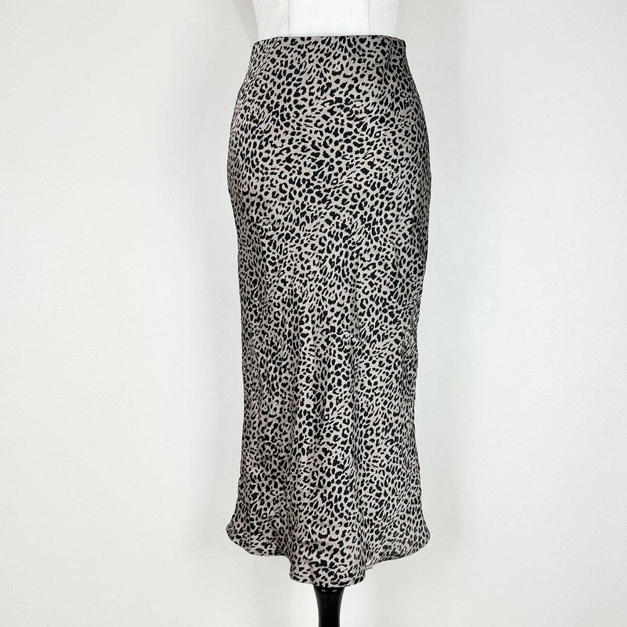 Leopard print midi skirt glassons best sale