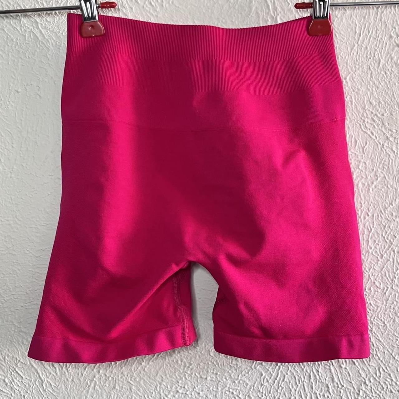 Alphalete hot pink gym shorts size XS Will be out - Depop