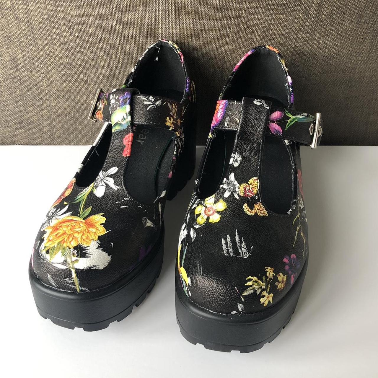 Koi Footwear Mary Jane platforms Size 4 In... Depop