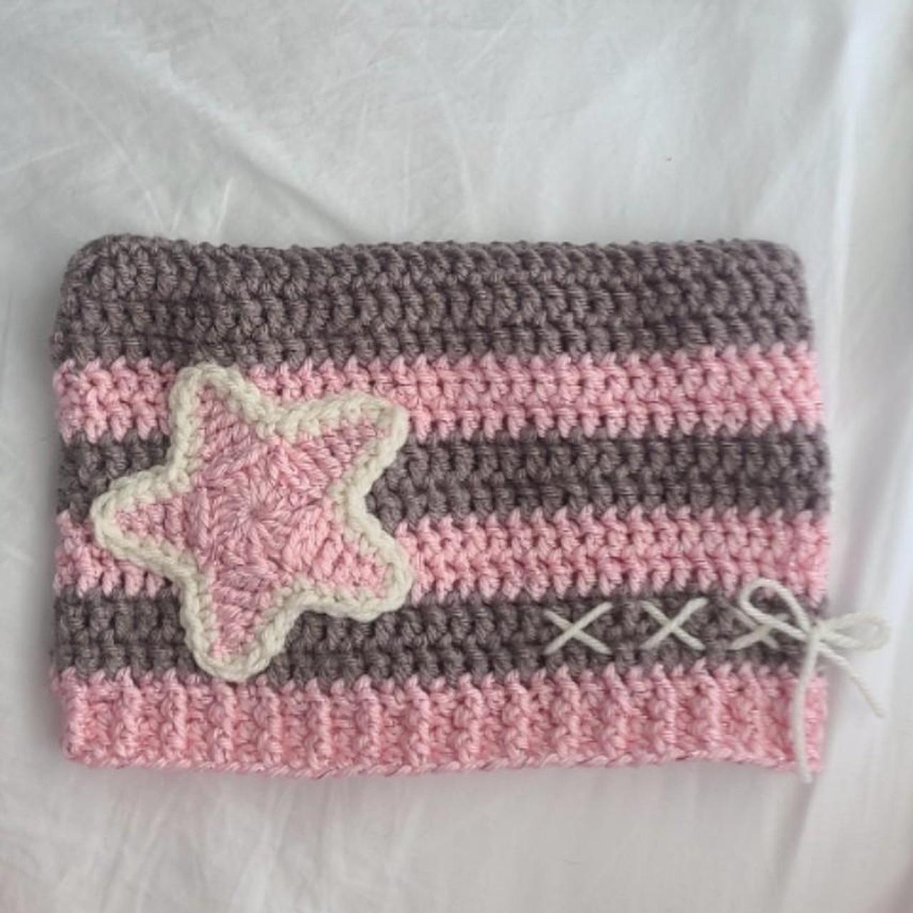 Crochet star cat beanie Features: ~beige and - Depop