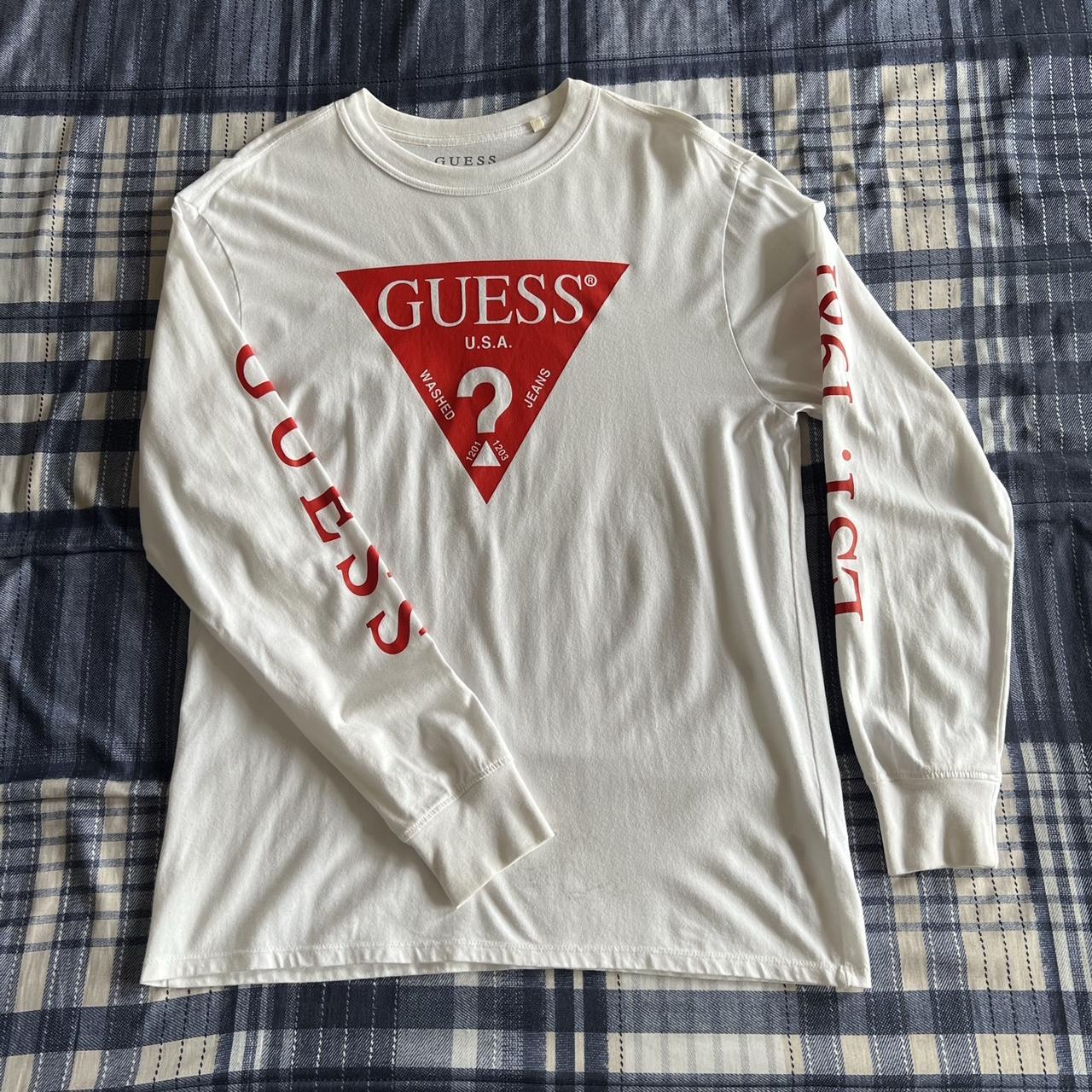 Guess long store sleeve pacsun