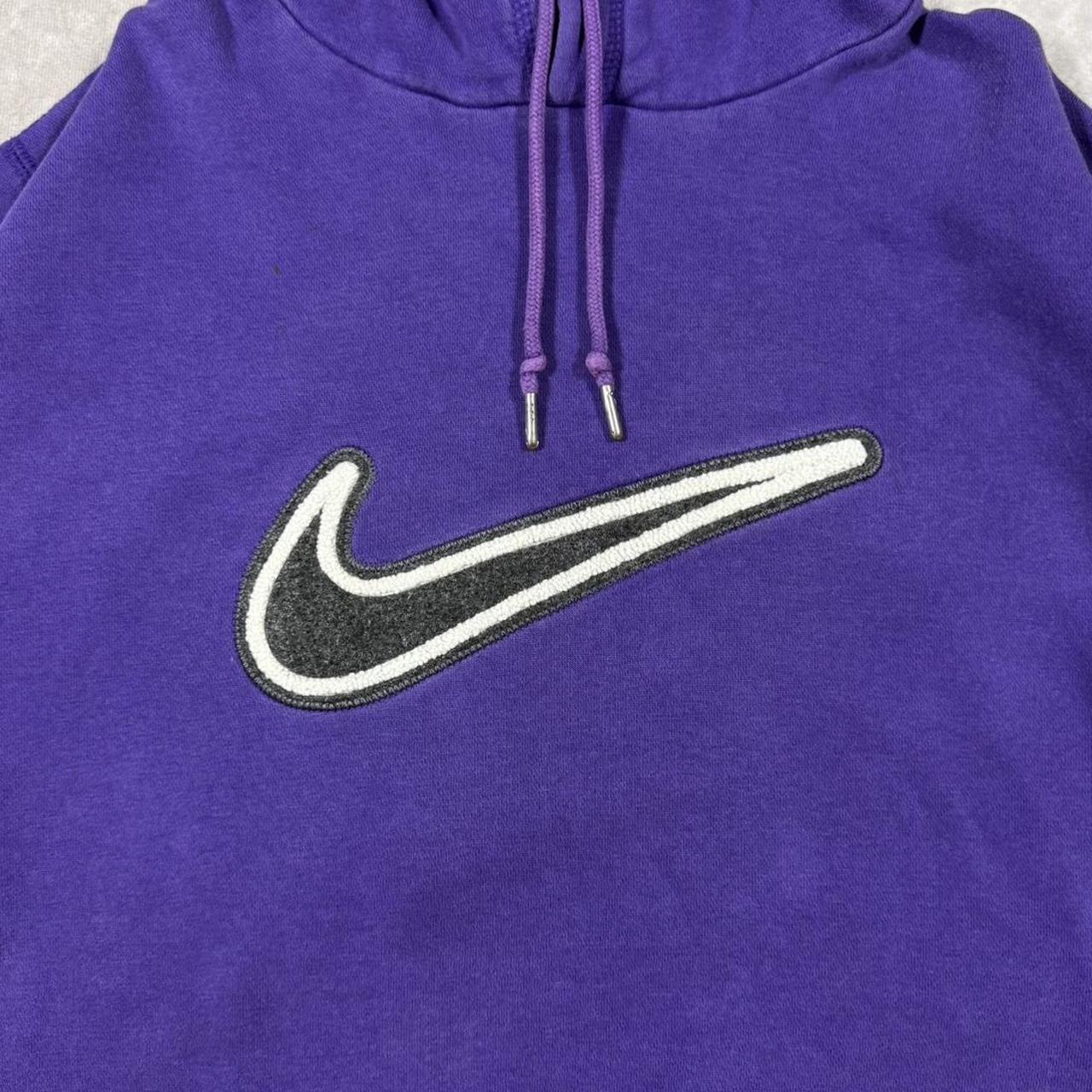 Nike Men's Hoodie Purple L – Nike Center Swoosh Y2K Purple