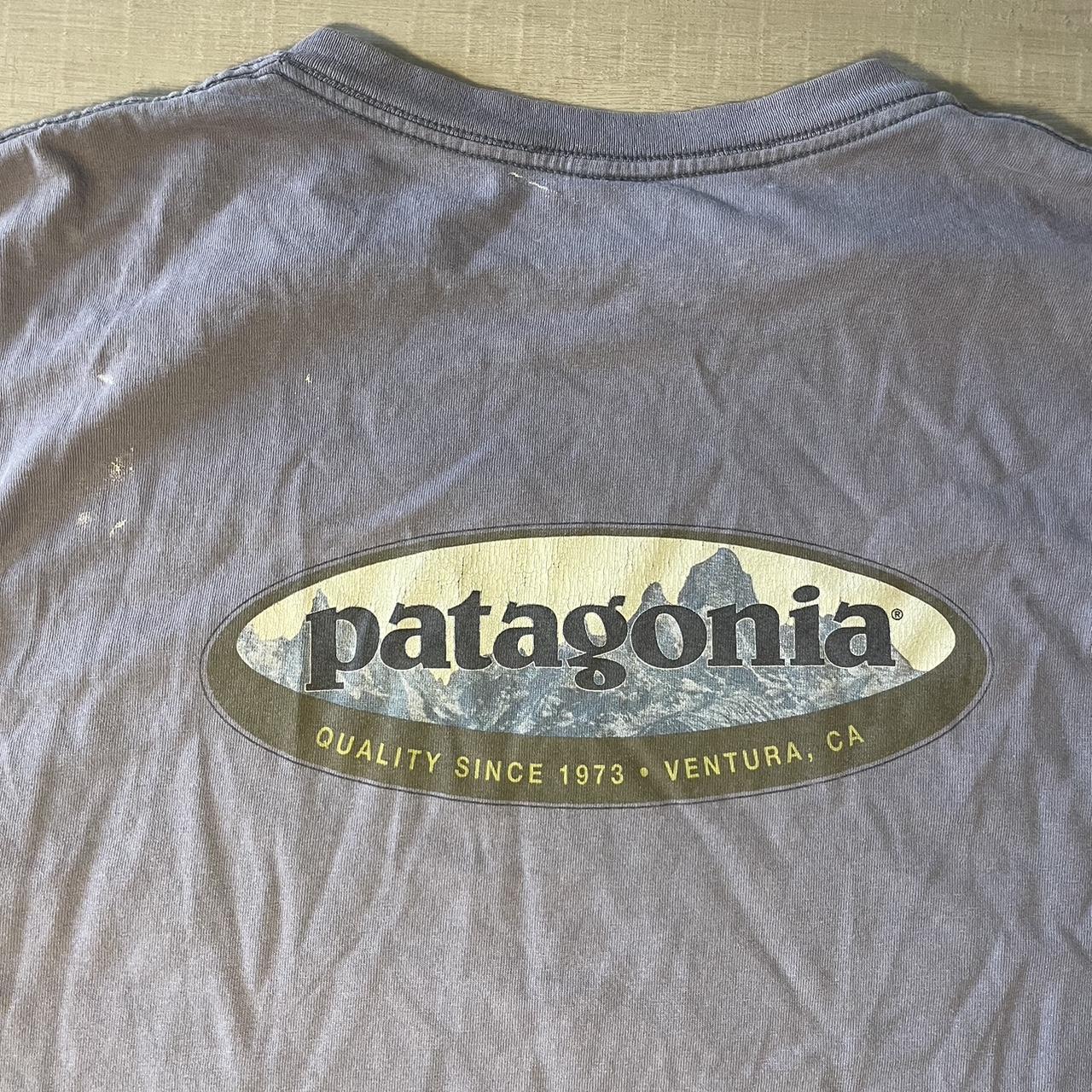 mens Patagonia shirt tag ripped, fits large - Depop