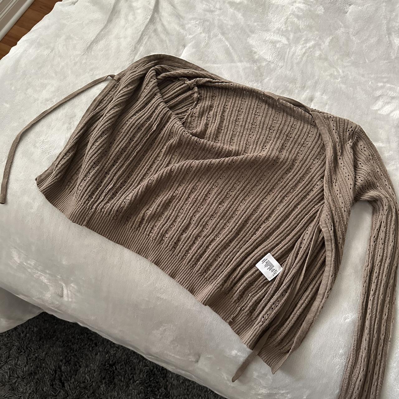 Brandy Melville Women's Brown Jumper Depop
