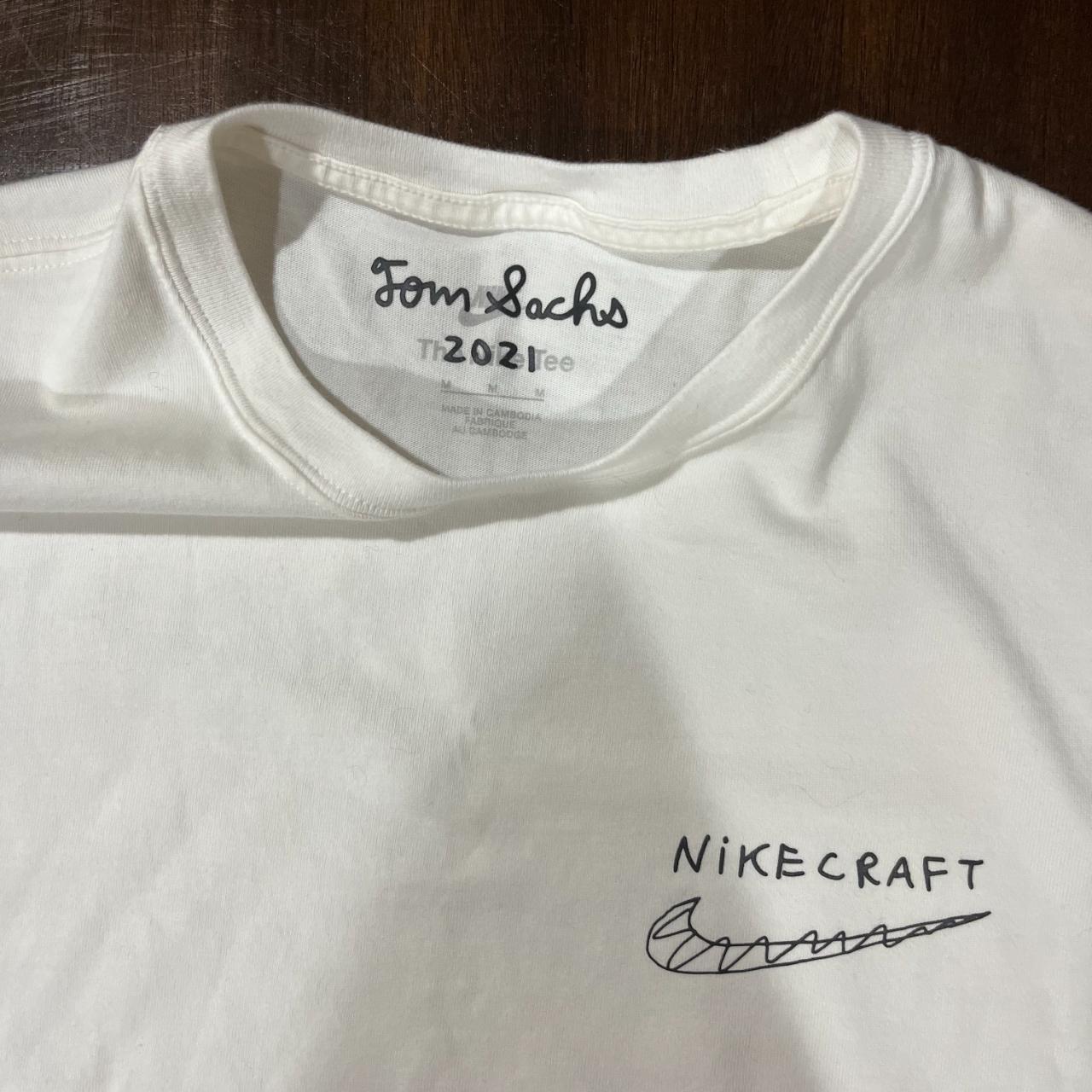 Nike x Tom Sachs Nikecraft Studio Tee T-shirt White...