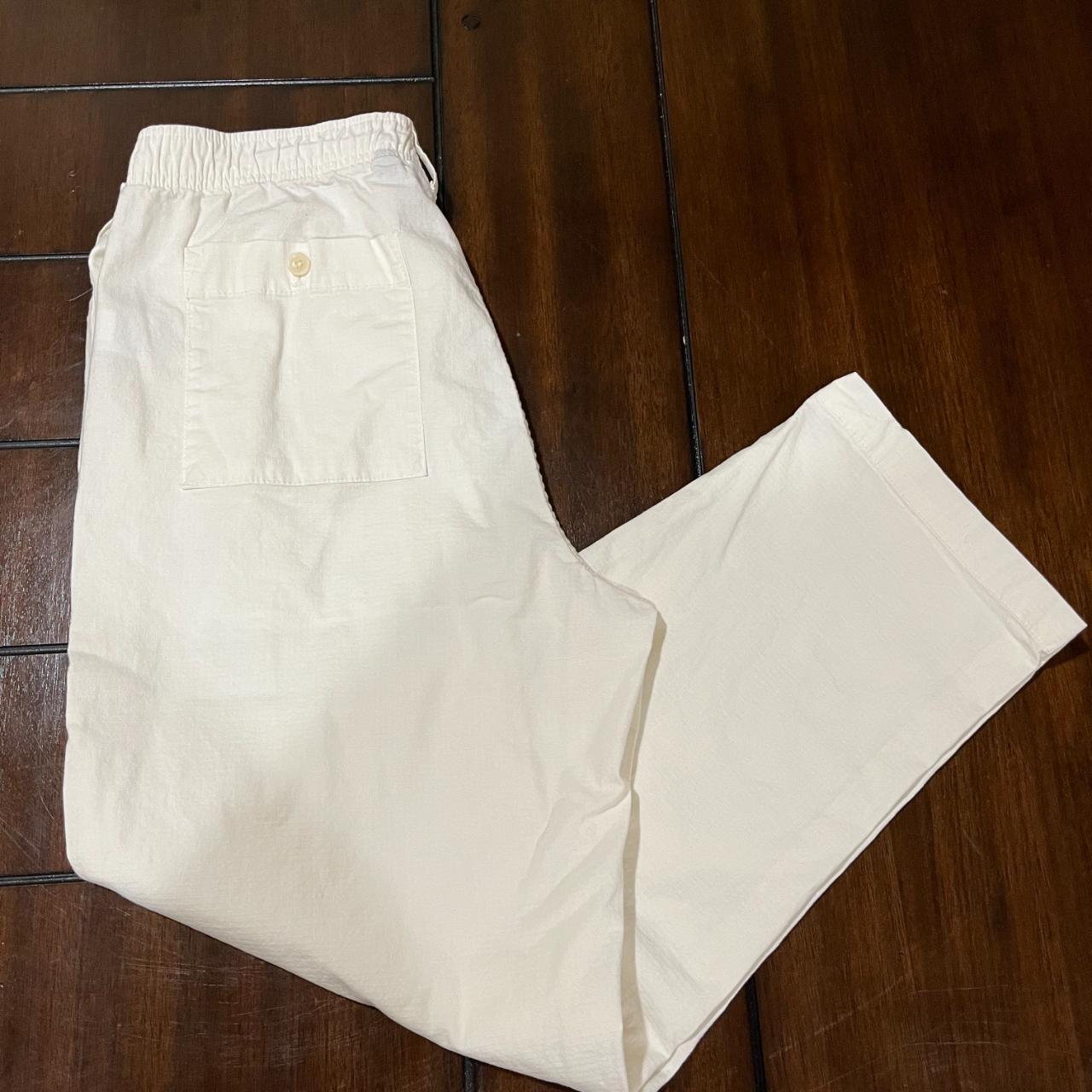 Gap mens hot sale white pants