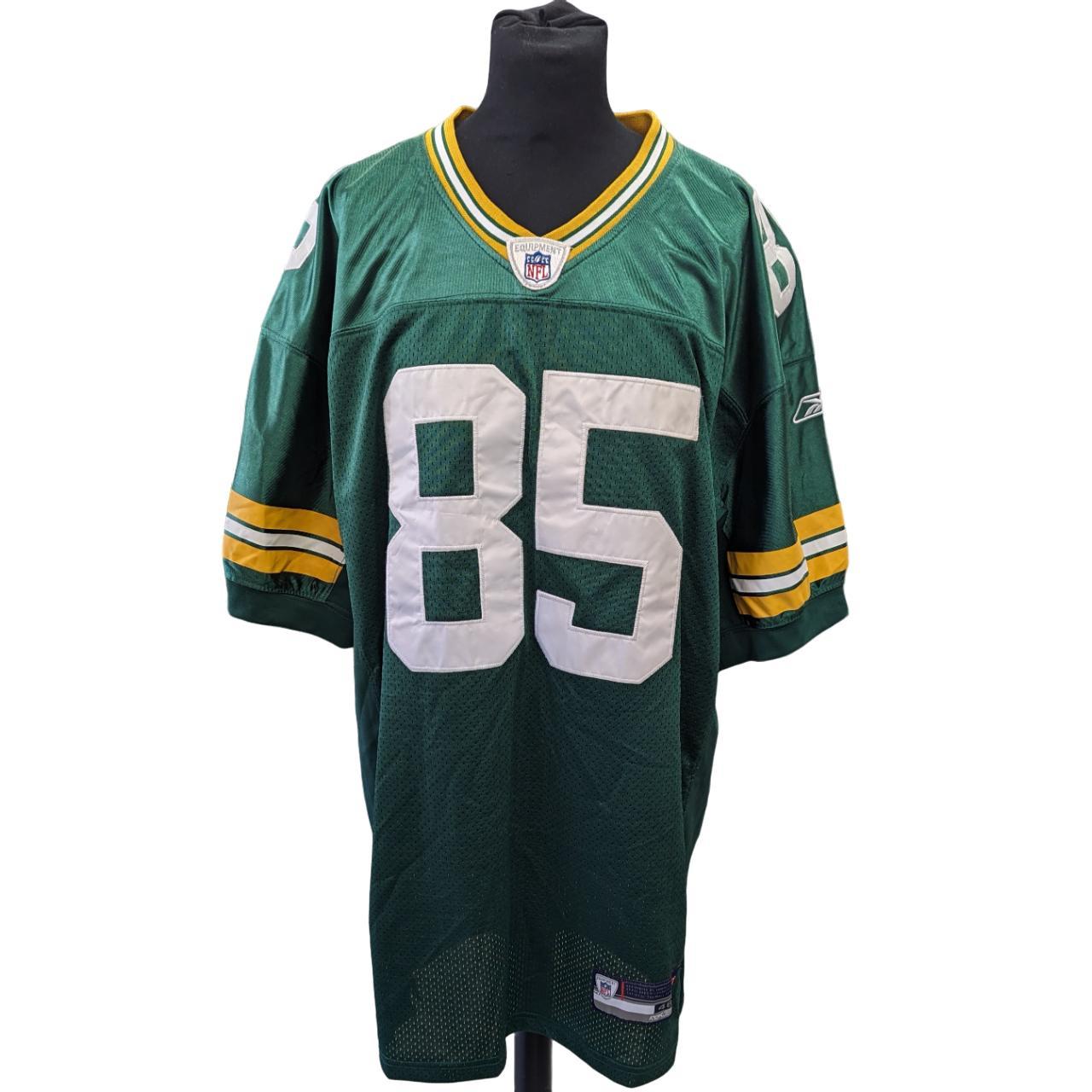 Reebok, Shirts & Tops, Nfl Reebok Green Bay Packers Jersey