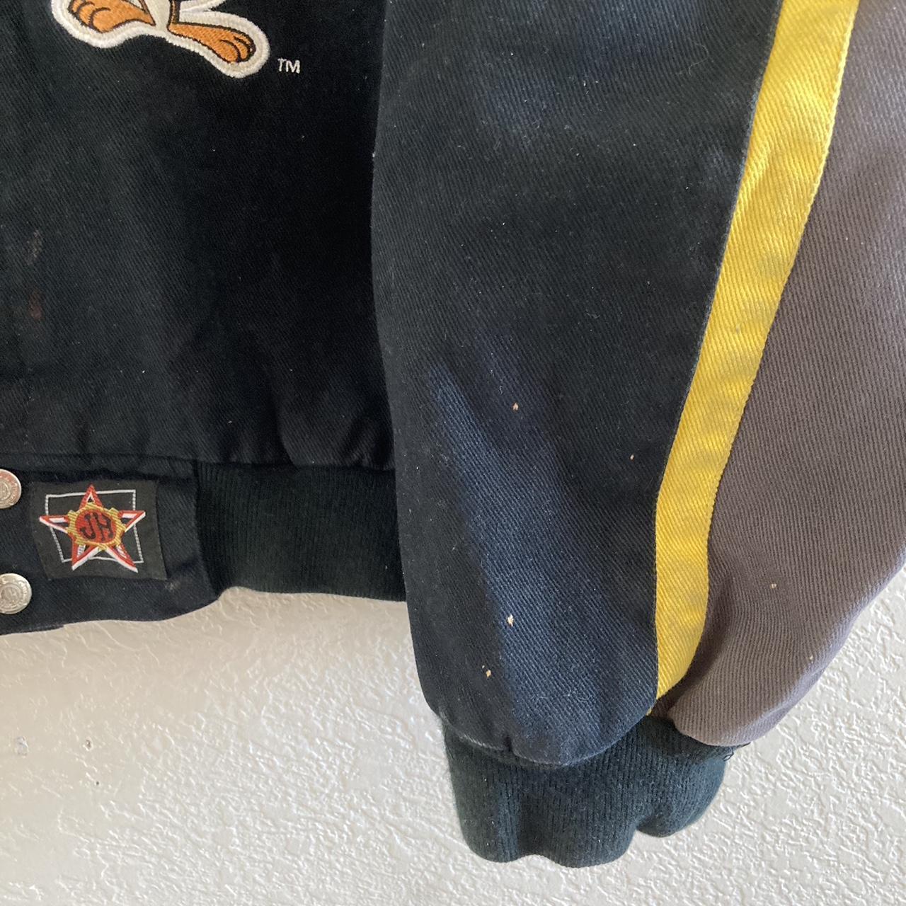 Men's JH Design Black Pittsburgh Steelers Leather Jacket