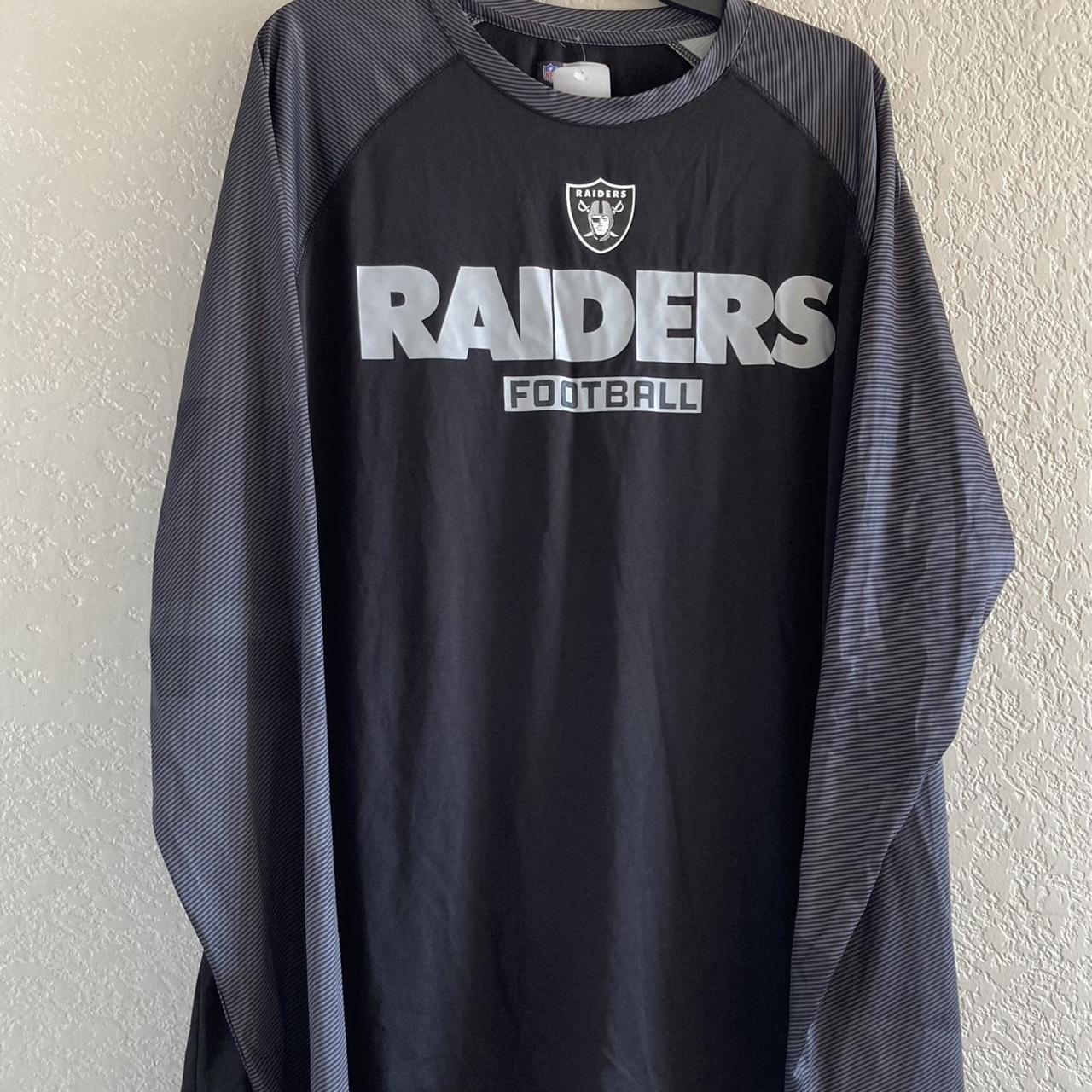 NFL Las Vegas Raiders men's oversized jersey - Depop