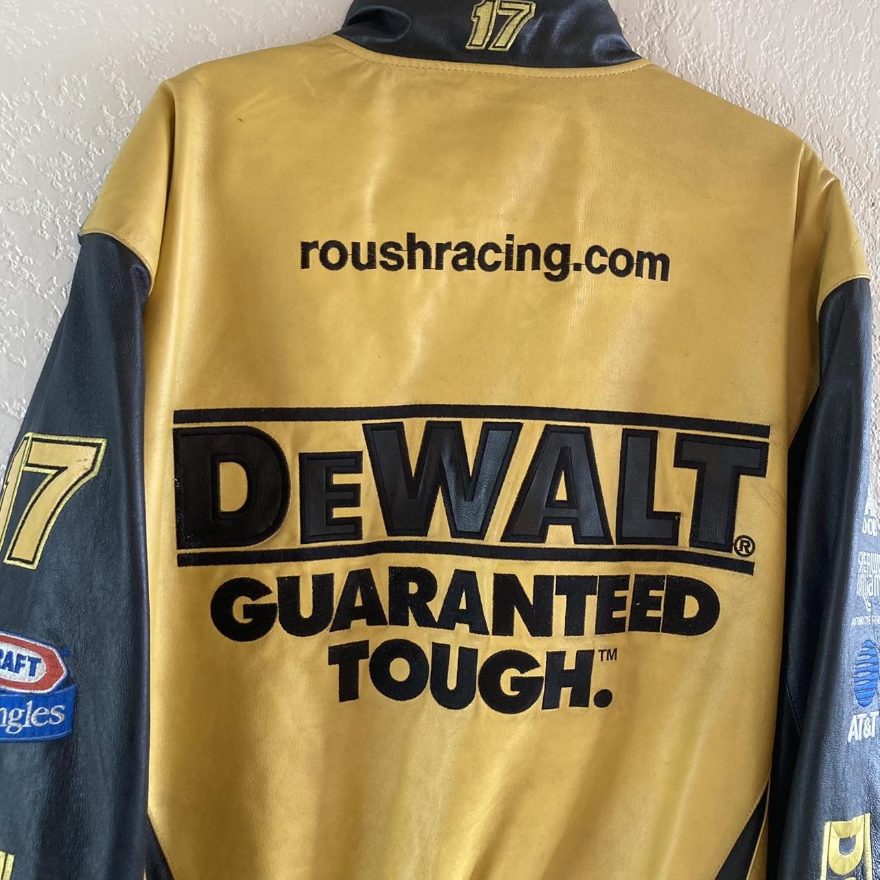 2003 nascar shops matt kenseth leather jacket