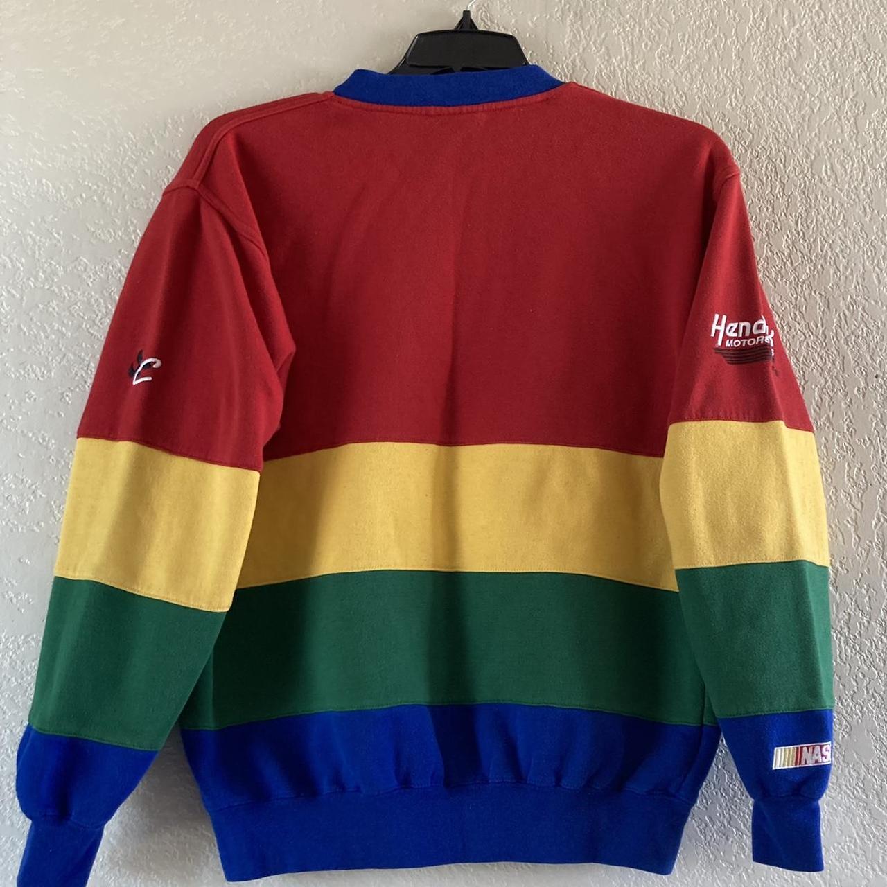 Vintage Chase Authentics hotsell color block NASCAR Jeff Gordon sweatshirt