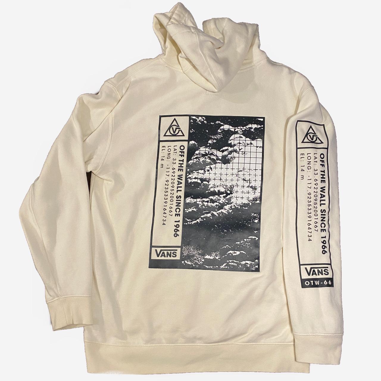 Vans cream clearance hoodie