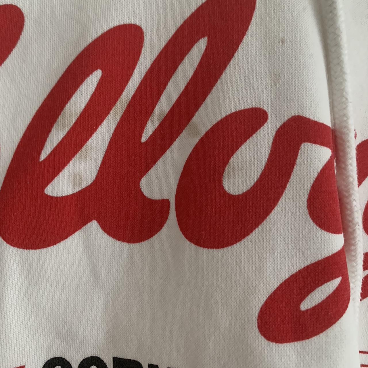 white kellogg's cornflakes hoodie super Depop